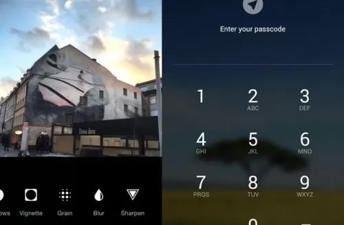 电报 Telegram 照片编辑器与密码锁